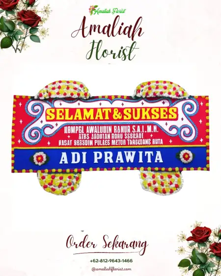 Papan Bunga Ucapan Selamat Jatirowo